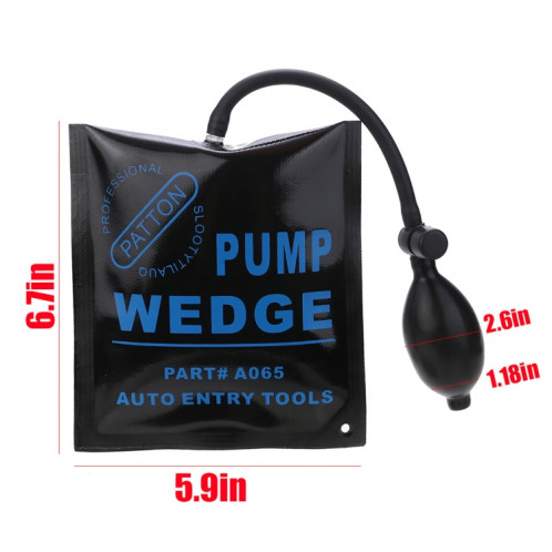 Air Wedge Pump Up Sac Lock Pompe Pompe Car Fenêtre Fenêtre Montage Installez Tool Wedge Shim SH4824533-05