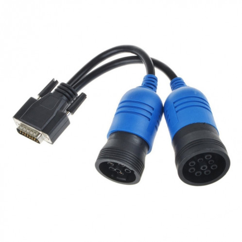 Pour Nexiq PN 405048 6 et 9pin Y Deutsch Cummins Adapter Câble de diagnostic SH4825422-05