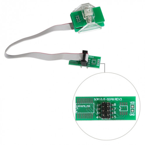 Adaptateur de lecture de données de la voiture SOIC SOIC 8 XPROG SH48401376-04