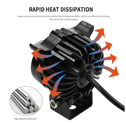 CS-1584A1 Double lampe à l'eau externe Type de support de chouette de phare de hibule SH5011946-07
