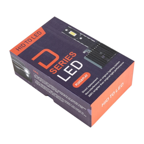 1 paire D de la série D1 de voiture D1 HID Ballast à LED phare DC12V 35W 6000K 7000LM, 7040 Perle de lampe SH50971580-07
