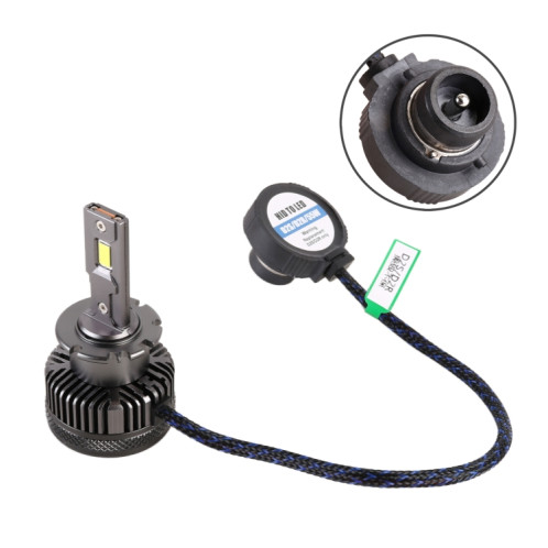 1 paire D Series D2S Car Hid Ballast to LED Headlight DC12V / 35W / 6000K / 5000LM SH5140245-07