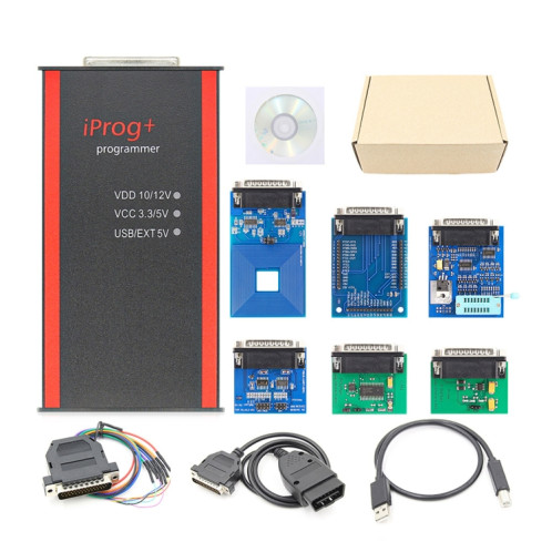 Outil ECU de programmeur de clé de voiture Iprog + Pro V87 12V SH5154968-06