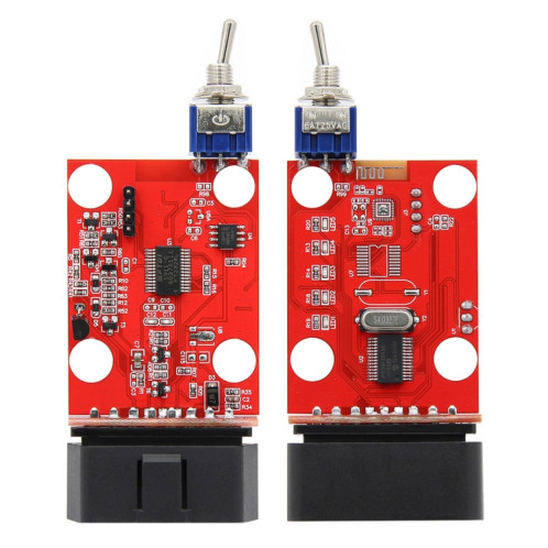 OBD ELM327 V1.5 Câble de diagnostic de défaut de voiture USB avec interrupteur (noir) SH155B1232-04