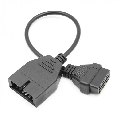Câble de conversion OBD2 de 12 pin sur 16 pins OBD2 OBDII Câble adaptateur de diagnostic pour GM SH51561944-05