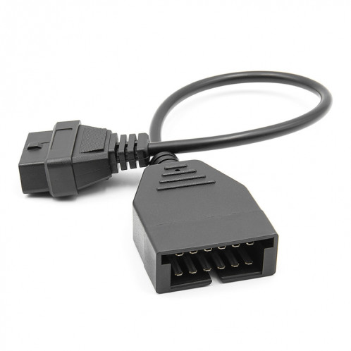 Câble de conversion OBD2 de 12 pin sur 16 pins OBD2 OBDII Câble adaptateur de diagnostic pour GM SH51561944-05
