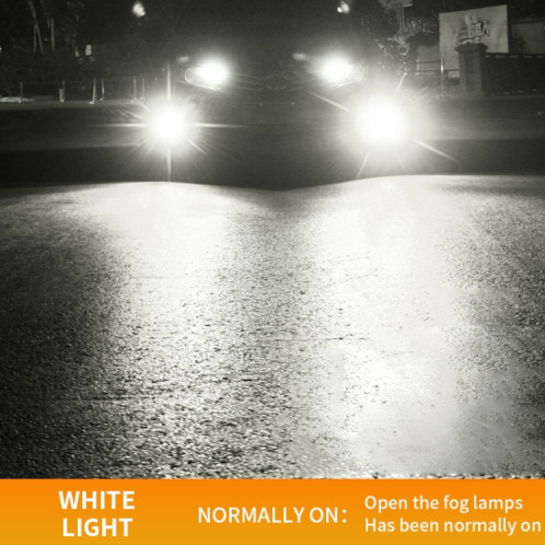 1 paire 9006 27W / DC12V Carreaux LED en alliage en aluminium (lumière blanche) SH71WL1336-08