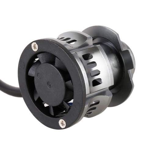 1 paire H7 27W / DC12V Car phare LED en alliage en aluminium (lumière bleue) SH72BL1815-08