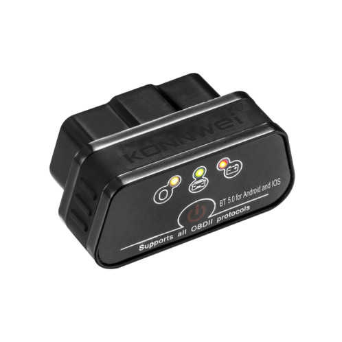 Konnwei KW901 Android Phone OBD2 Car Bluetooth 5.0 Scanal Tools (noir) SK715B309-08