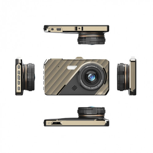Q50 Car 4 pouces HD 1080P Night Vision Enregistreur de conduite à double objectif avant et arrière SH5748487-07