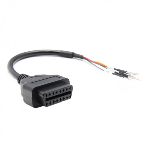 OBD2 femelle 16 broches K + peut câble de diagnostic de voiture de testeur de cavalier de ligne SH58831022-04