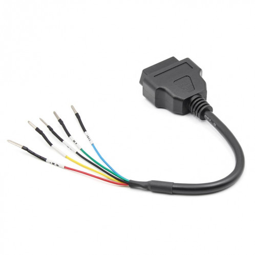 OBD2 femelle 16 broches K + peut câble de diagnostic de voiture de testeur de cavalier de ligne SH58831022-04