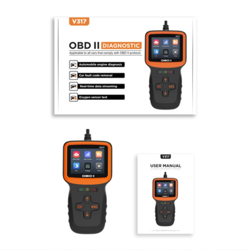 Détecteur de défaut de voiture V317 OBD2 ELM327 Scanner Code Reader SH5888503-09