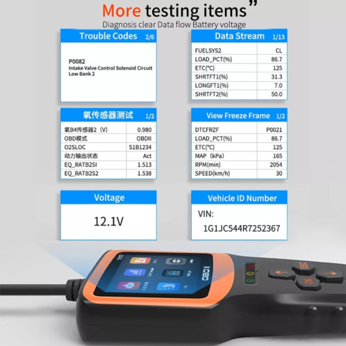 Détecteur de défaut de voiture V317 OBD2 ELM327 Scanner Code Reader SH5888503-09