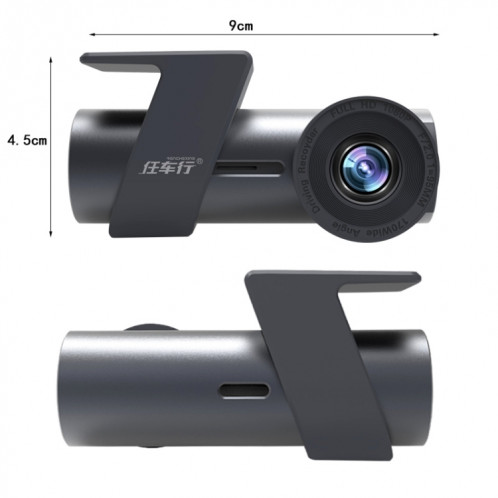 Enregistreur de conduite de voiture de rotation de 360 degrés caché par caméra WiFi de voiture SH5970554-08