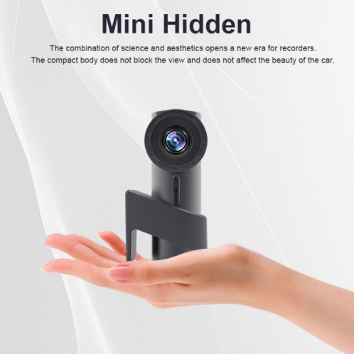 Enregistreur de conduite de voiture de rotation de 360 degrés caché par caméra WiFi de voiture SH5970554-08