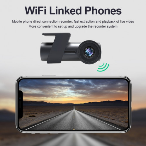 Voiture WiFi double caméra cachée enregistreur de conduite de voiture à rotation de 360 degrés SH5971349-08