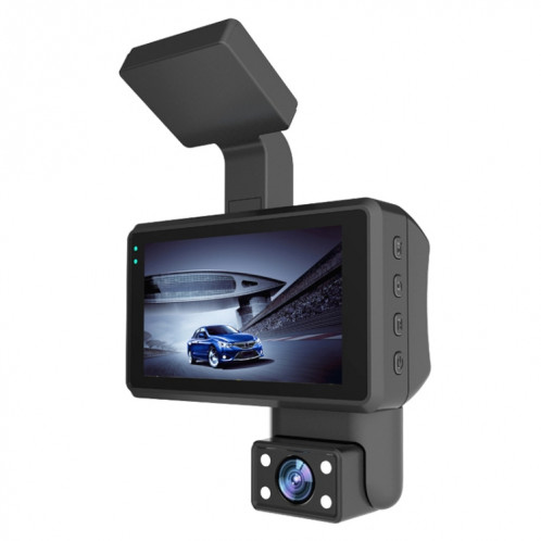 Enregistreur de conduite de caméra de tableau de bord de voiture de vision nocturne infrarouge HD à double caméra avant et intérieure SH59731838-011