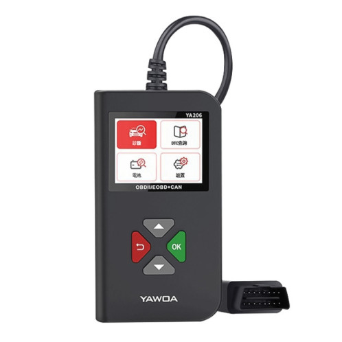 YA206 Lecteur de code de voiture OBD2 Outil de diagnostic de détecteur de défaut SH77901845-08