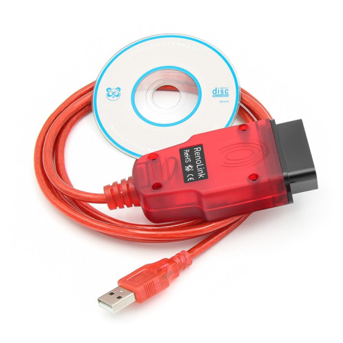 Pour Renault Renolink V1.99 Diagnostic de voiture OBD OBD2 ECU programmeur ECM UCH clé programmeur outil SH7808339-06