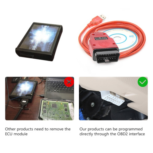 Pour Renault Renolink V1.99 Diagnostic de voiture OBD OBD2 ECU programmeur ECM UCH clé programmeur outil SH7808339-06