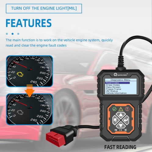 Analyseur de défaut d'outil de diagnostic de défaut de voiture T31 OBD2 SH7904620-010