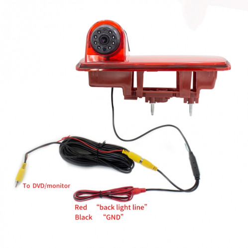 Caméra de vue étanche à 170 degrés pour voiture PZ463 pour Renault / Opel SH9728304-012