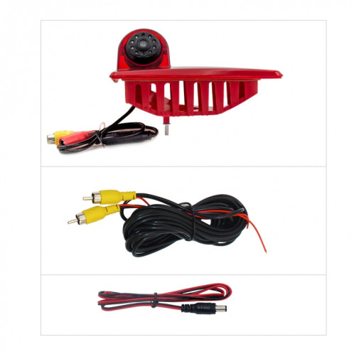 Caméra de vue de feu de freinage étanche de voiture PZ462 pour Renault / Nissan / Opel SH97291710-09