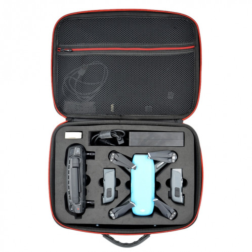 Housse portable étanche antichoc PU EVA pour DJI SPARK et accessoires, Taille: 29cm x 21cm x 11cm (noir) SH315B575-06
