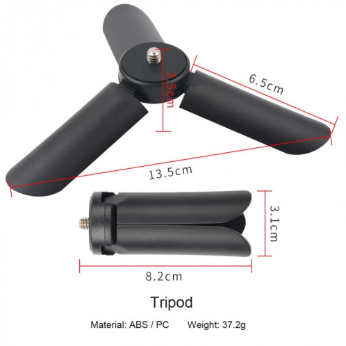 Support d'extension pour mini trépied + lampe de poche pour DJI OSMO Mobile 2 SH0604785-010