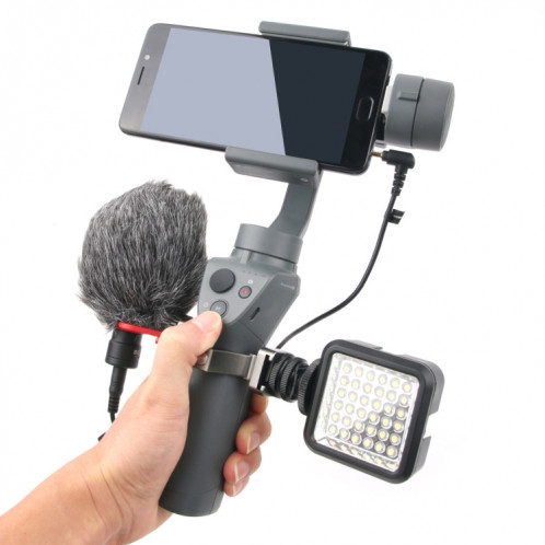Support d'extension pour mini trépied + lampe de poche pour DJI OSMO Mobile 2 SH0604785-010