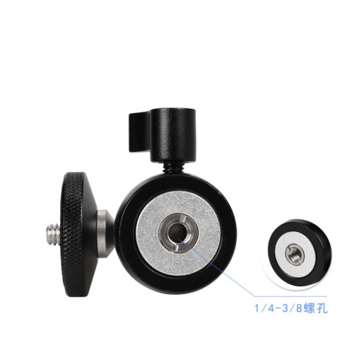 Q39 Rotule panoramique en métal avec rotation de 360 degrés pour appareils photo DSLR et numériques SH06701322-07