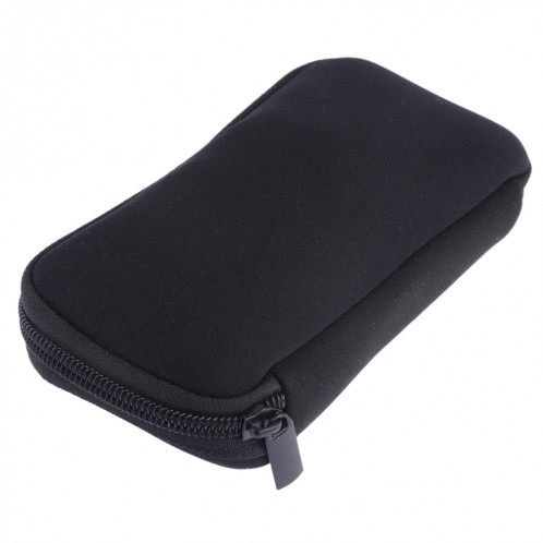 Housse de sac de rangement en néoprène U Disk, taille du sac: 16x8,5 cm (noir) SH772B845-05