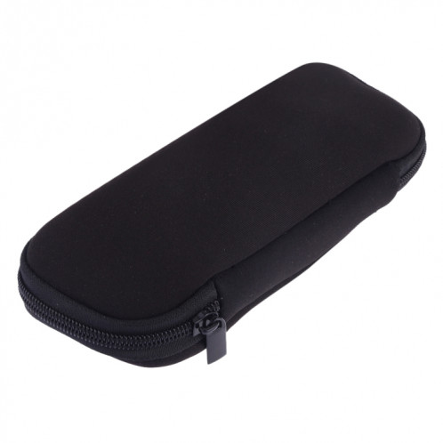 Housse de sac de rangement en néoprène U Disk, taille du sac: 20x9cm (noir) SH773B766-05