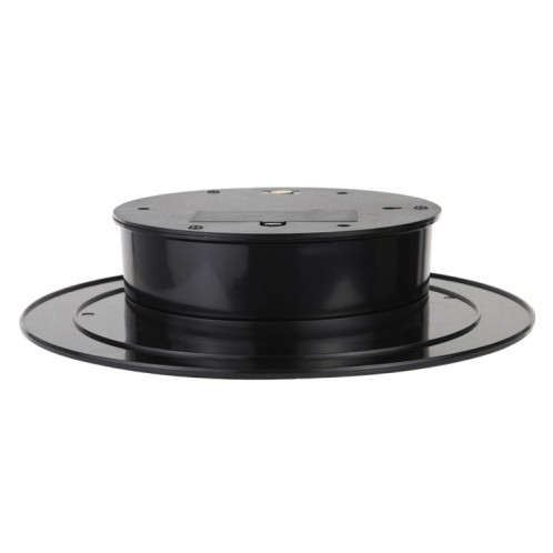 25cm 360 degrés Turntable rotative d'affichage de platine de tournage vidéo Video Props PlayTable pour la photographie, chargez 3 kg, alimenté par batterie (blanc) SH868W1686-06
