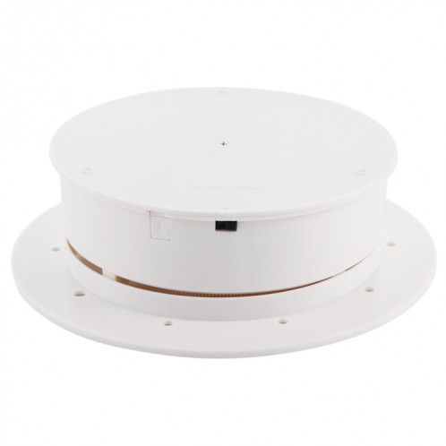 20cm 360 degrés électrique tourne-disque présentoir photographie vidéo accessoires de prise de vue plateau tournant, charge 1,5 kg, alimenté par batterie et USB (blanc) SH871W825-06