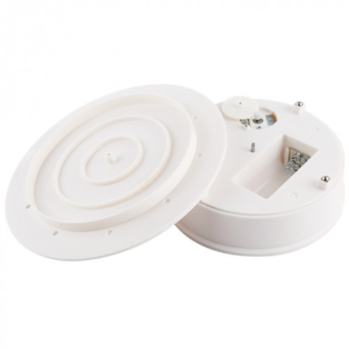 20cm 360 degrés électrique tourne-disque présentoir photographie vidéo accessoires de prise de vue plateau tournant, charge 1,5 kg, alimenté par batterie et USB (blanc) SH871W825-06