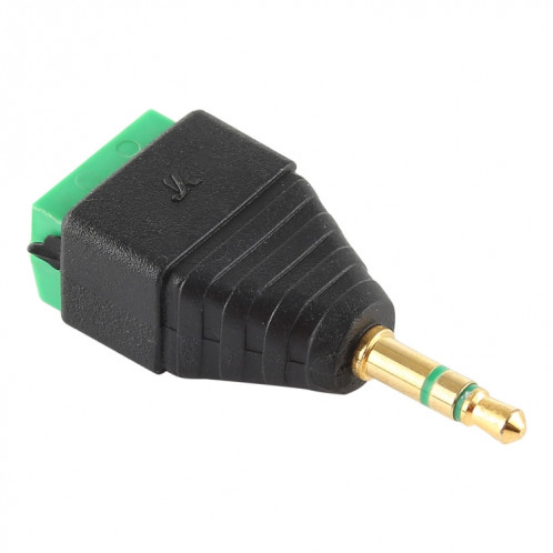 Connecteur audio stéréo de connecteur mâle de 3 mm de pôle de 3 mm de 3 mm SH090214-04