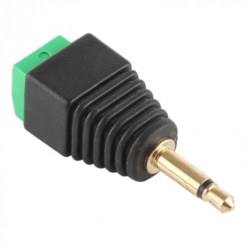 Connecteur audio stéréo pour bornier mâle de 3,5 mm à prise mâle 2 pôles 2 SH0904887-04