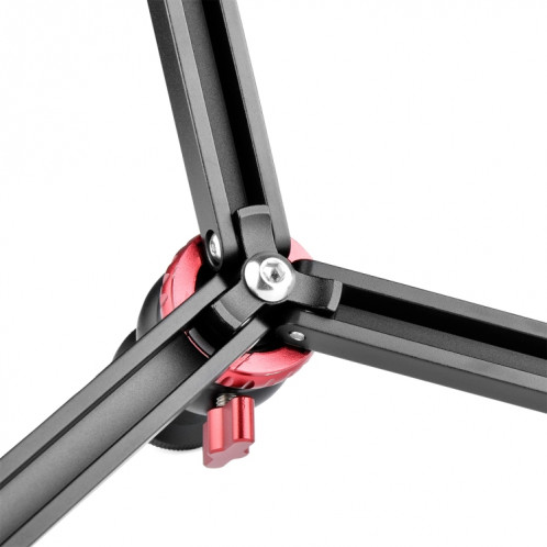 YELANGU T1 YLG1202A Mini support de trépied de bureau en métal de poche avec rotule à 360 degrés pour reflex numérique et appareils photo numériques (noir) SY046B1041-016