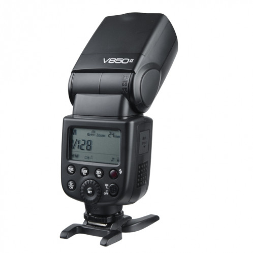 Godox V850II 2,4 GHz sans fil 1 / 8000s HSS Flash Speedlite pour appareils photo reflex numériques Canon / Nikon (noir) SG096B509-09