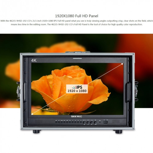 SEETEC 4K215-9HSD-CO 1920x1080 21,5 pouces SDI / HDMI Full HD Director Box Camera Field Monitor SS11211352-015