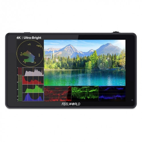 FEELWORLD LUT6S 1920x1080 2600 nits 6 pouces écran IPS HDMI 4K écran tactile SDI HDI caméra moniteur de terrain SF1131768-025