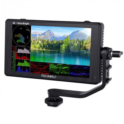 FEELWORLD LUT6S 1920x1080 2600 nits 6 pouces écran IPS HDMI 4K écran tactile SDI HDI caméra moniteur de terrain SF1131768-025