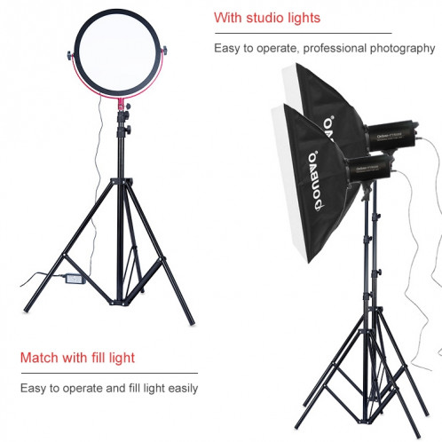 Clignote, Trépied d'éclairage de studio portable TRIOPO Oubao 1,9 m ST11491259-06