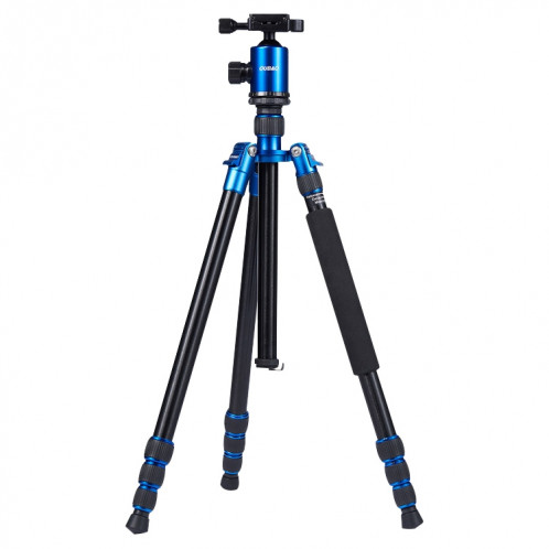TRIOPO Oubao A-688 Trépied en alliage d'aluminium portable réglable avec tête sphérique pour appareil photo reflex ST11501159-015