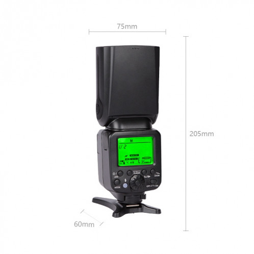 Clignote, Triopo TR-666 2000mAh 2.4G sans fil double mode TTL Flash Speedlite pour appareils photo reflex numériques Canon / Nikon ST11821460-010