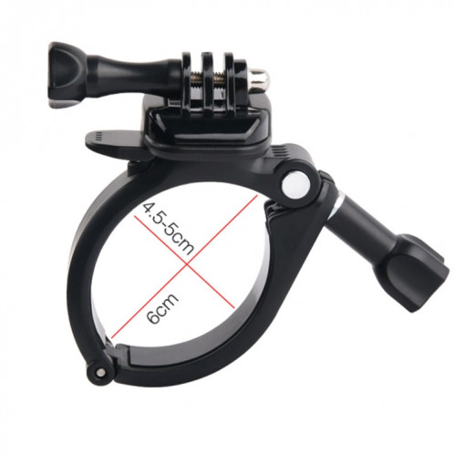 GP434 Grande Bicyclette Moto Fixation Guidon Montage pour GoPro HERO6 / 5/5 Session / 4 Session / 4/3 + / 3/2/1 / Fusion, Xiaoyi et Autres Caméras Action (Noir) SH222B1053-08
