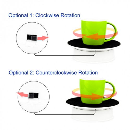 25cm 360 degrés rotation rotative rotative de rotation plate-forme plate-forme de tournage de tournage vidéo des accessoires plateau tournant pour la photographie, charge 3 kg, alimenté par batterie (noir) SH342B1866-06