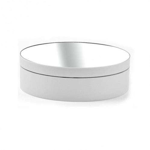 12 cm 360 degrés rotative de platine de platine de platine électrique d'affichage électrique Stand de prise de vue vidéo PLAYTABLE, CHARGE: 3KG (Blanc) SH358W548-09